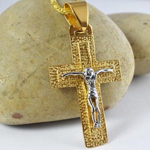 18KT Gold Filled Mixed Religious Crosses,religious